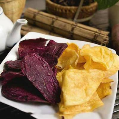 Khoai lang tím sấy